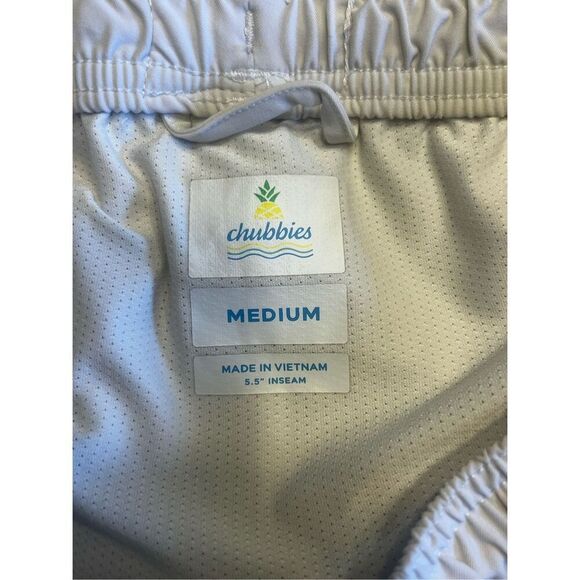 Chubbies The Swim Pops Upscale Classy 5.5" Swim Trunks w/ Liner Medium - Picture 4 of 4